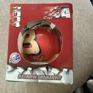 Dale Earnhardt Jr. 8 NASCAR 2004 Ornament @ 4.5” Round In Package Red **